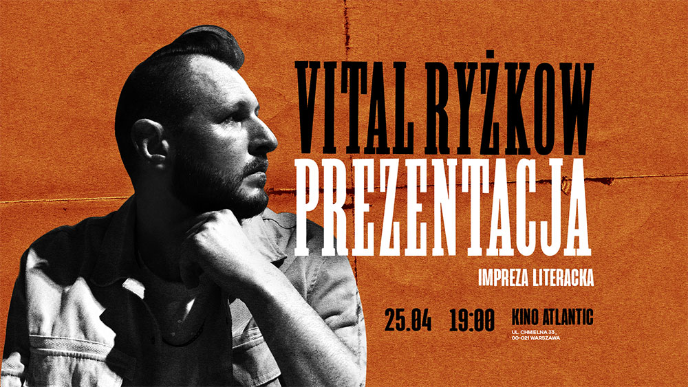 Koncert literacki Vitalia Ryzhkova pt. „Prezentacja”