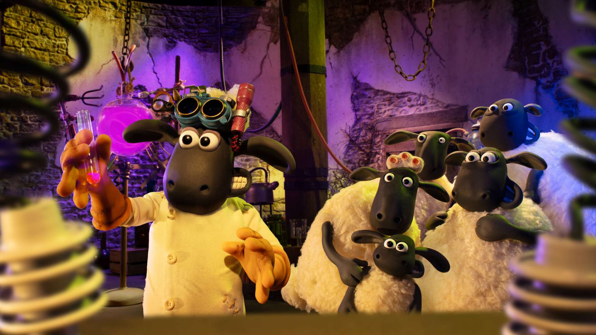 Baranek Shaun i kudłata bestia - dubbing