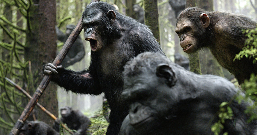 Ewolucja planety małp 3D