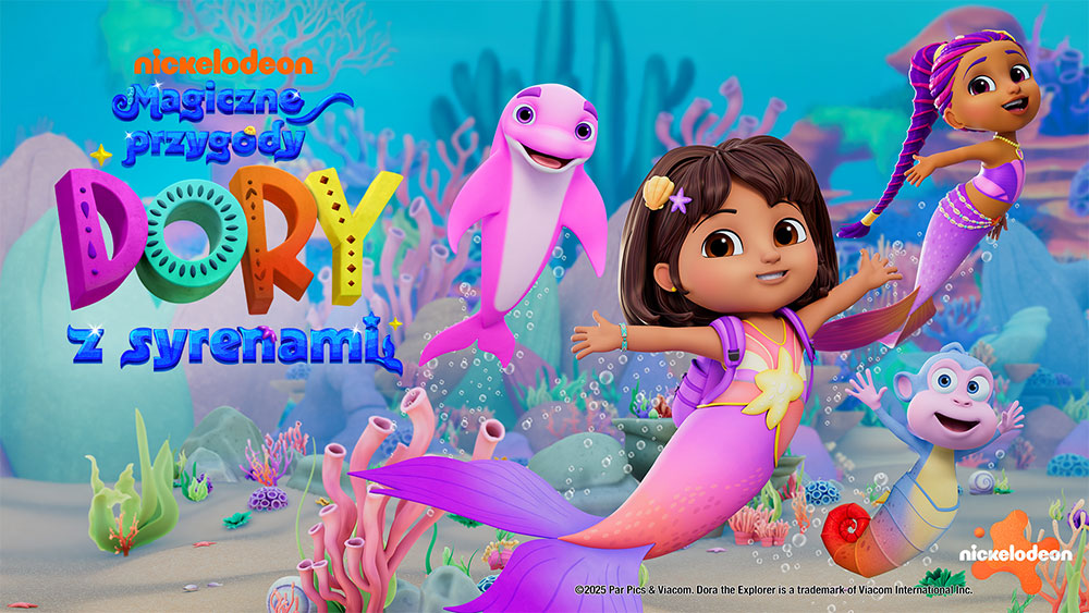 Magiczne przygody Dory z syrenami