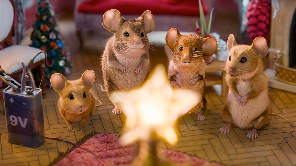 Mysz-masz na Święta - dubbing