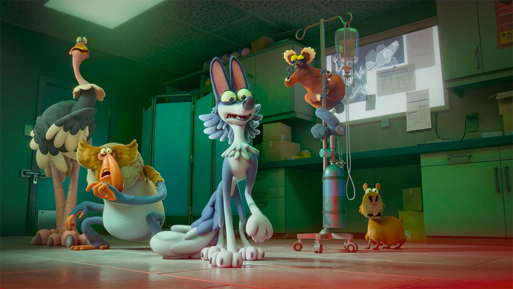 Noc w ZOO - dubbing