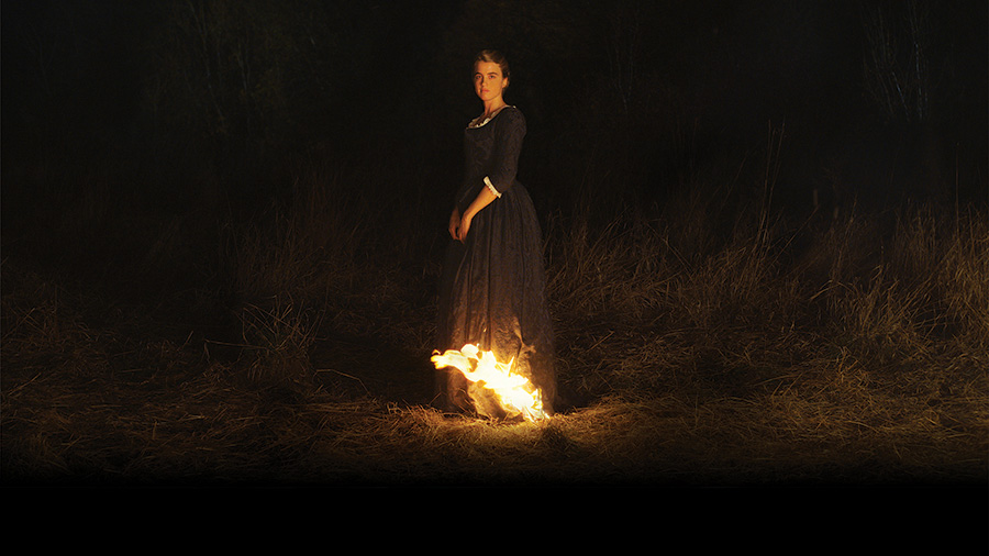 Portret kobiety w ogniu