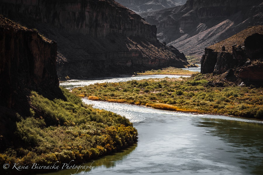 Slajdy podróżnicze: Indiańskie lato czyli spływ Wielkim Kanionem Kolorado - Kasia Biernacka