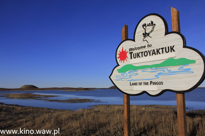 SLAJDY z PODRÓŻY: Kanada - w drodze do Tuktoyaktuk