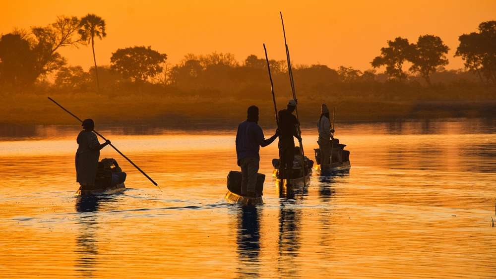 Slajdy podróżnicze: Botswana. Przez deltę Okawango i piaski Kalahari. Krzysztof Kobus
