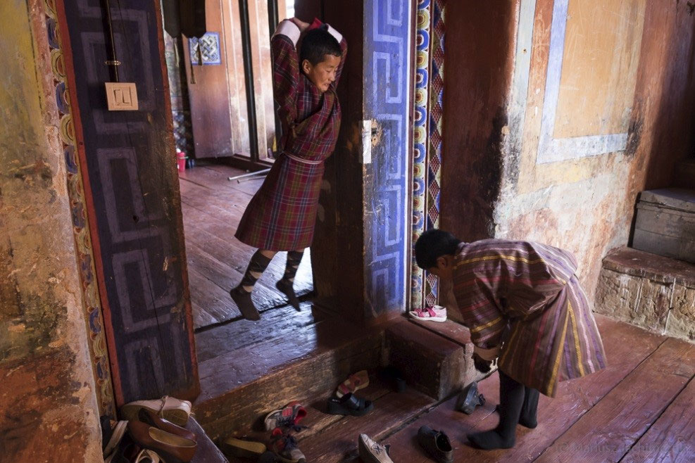 Slajdy podróżnicze: Bhutan - tradycja i współczesność kraju grzmiącego smoka - Joanna Jachimczuk Lora i Mariusz Jachimcz